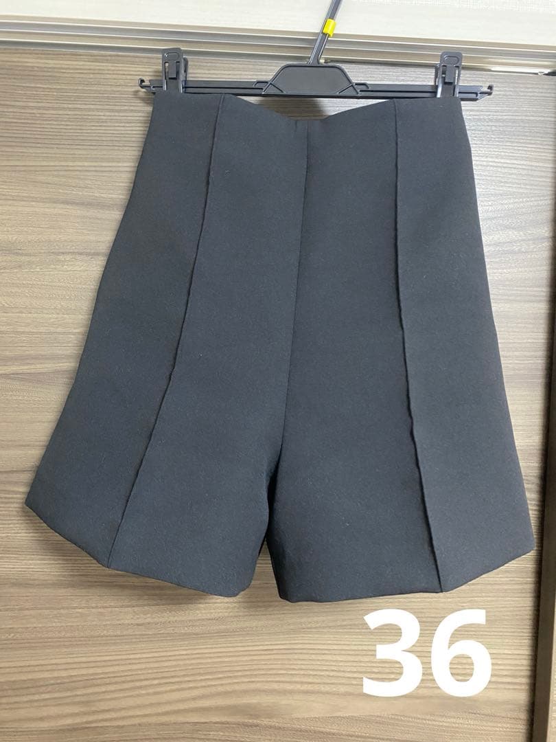 yori トリプルクロスショートパンツ　黒36