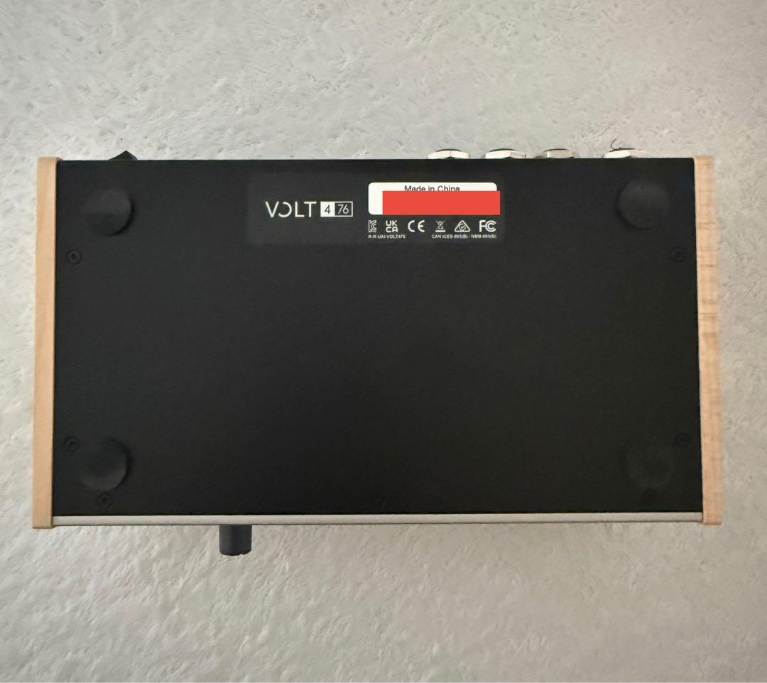 Universal Audio Volt 476 オーディオインターフェイス