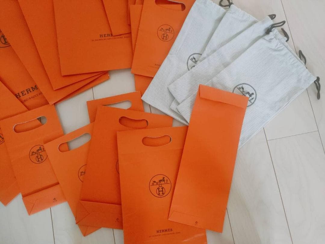 40点以上～★ HERMES エルメス 紙袋 ショッパー 保存袋 大量 まとめ