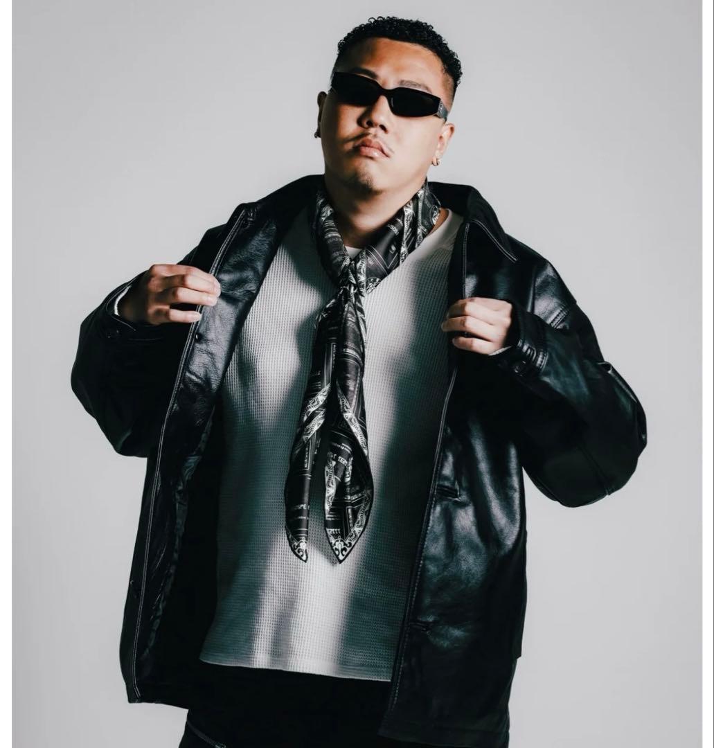 〈BREATH/ブレス〉BLACK CARD SILK SCARF 完売品