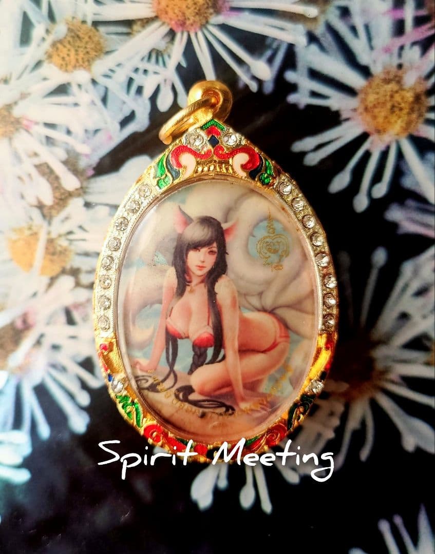 恋愛人縁幸運お守り　九尾狐女神仙H  プラクルアン　恋愛 人縁 富 幸運