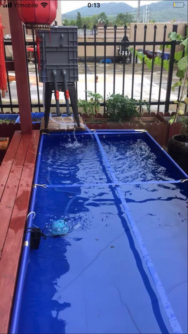 本体のみ池フィルター万能濾過装置 池フィルター最高濾過装置大)当日発送送料込み