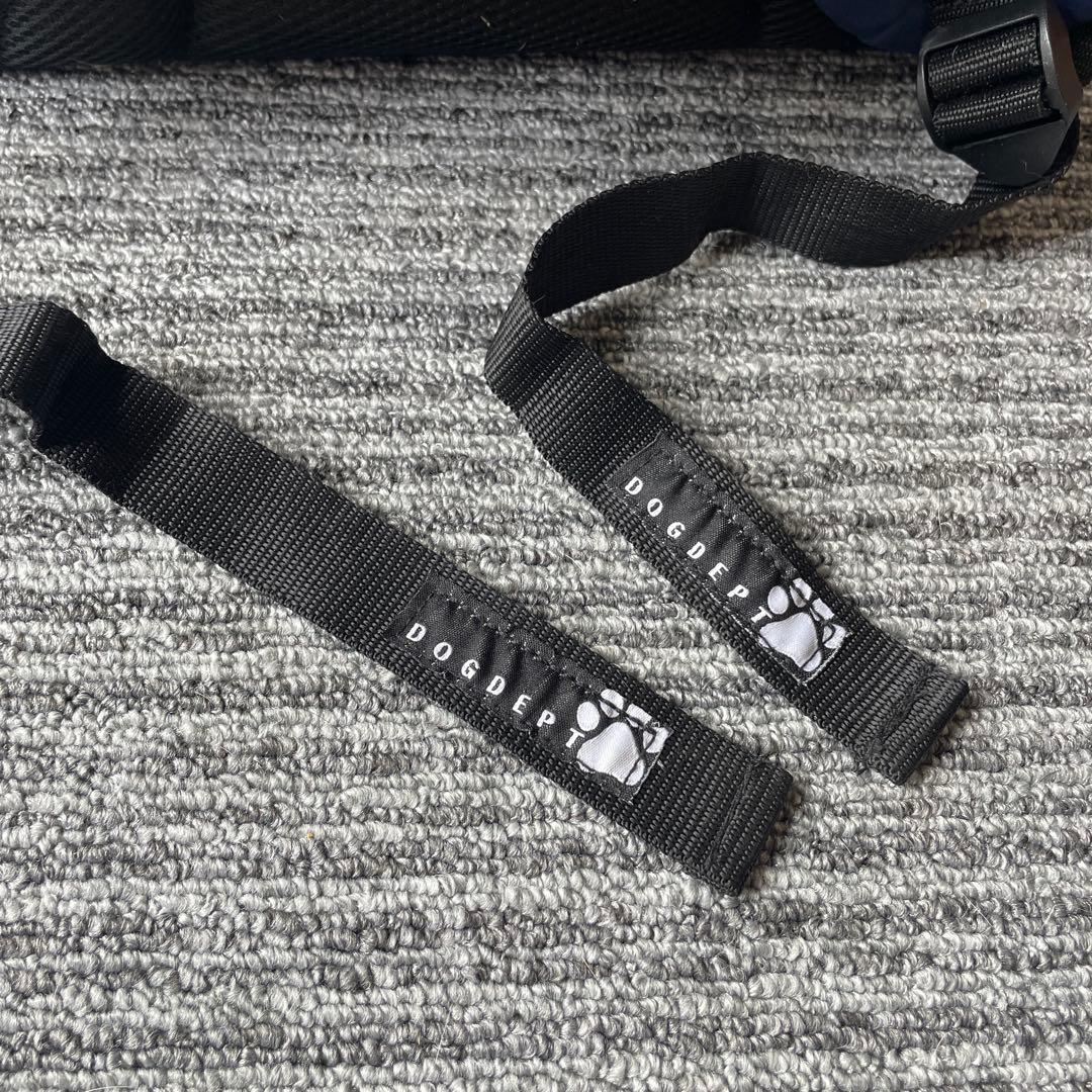 DOG DEPT ドッグデプト　伸縮リュックキャリー ネイビー ペット用