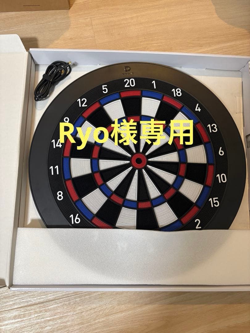 電子ダーツ 直径約40cm 黒・赤・青・白