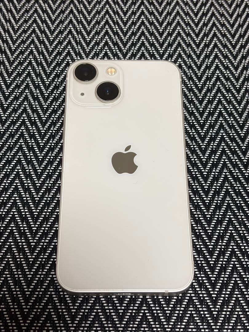 iPhone13mini 256GB ホワイト 本体 バッテリー社外品
