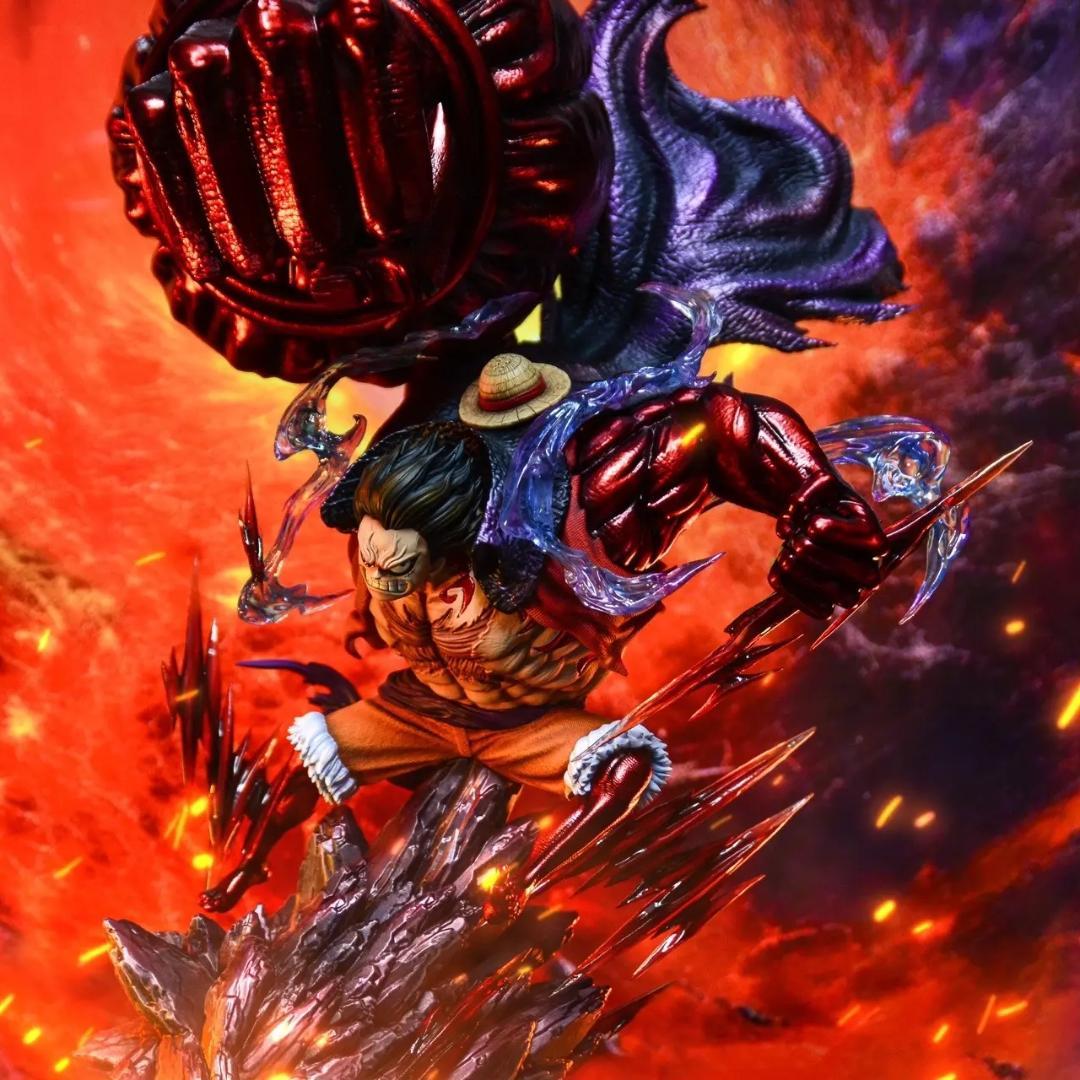 ワンピース ルフィ ギア4 バウンドマン フィギュア ガレージキット