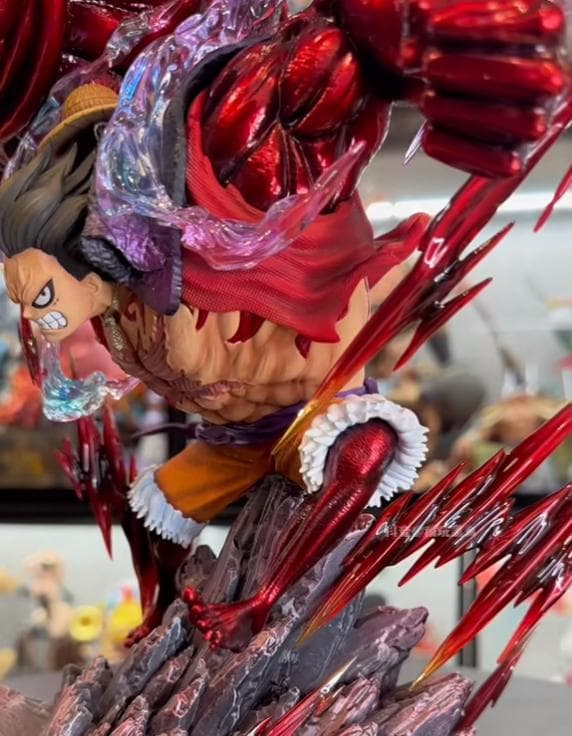 ワンピース ルフィ ギア4 バウンドマン フィギュア ガレージキット