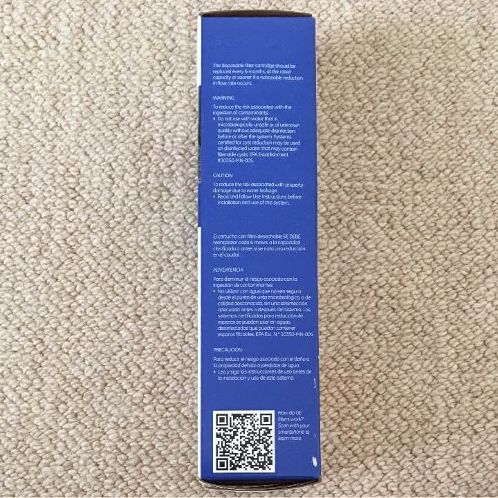 冷蔵庫・冷凍庫 GE Smart Water Refrigerator Filter GSWF