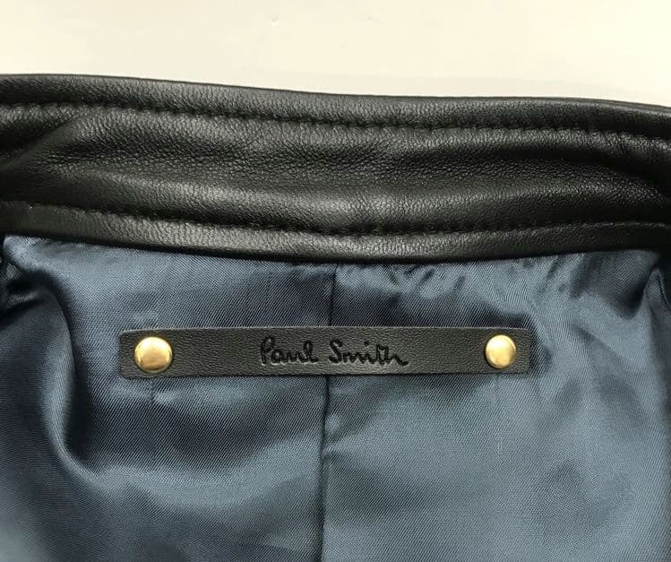 Paul Smith　ラムレザー シングルライダース　67250430M02S