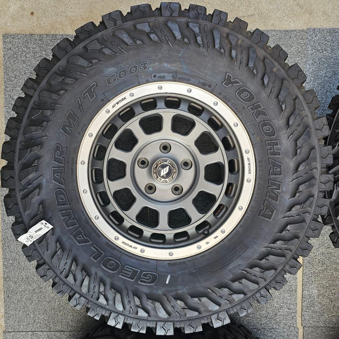 WORK CRAG T-GRABIC 17インチアルミホイール ヨコハマ ジオラ