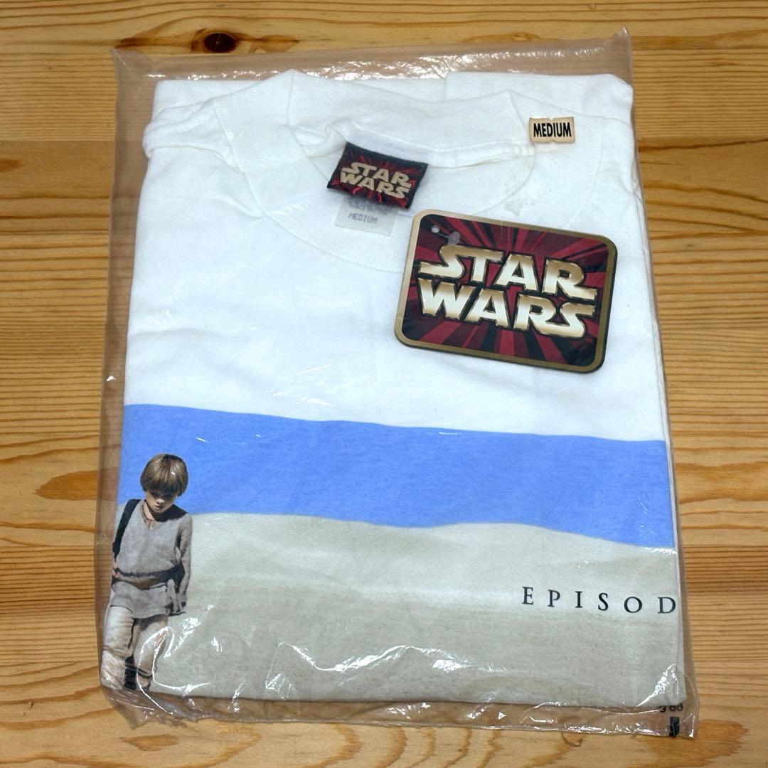 STARWARS EPISODE 1 アナキン Tシャツ ホワイト Mサイズ
