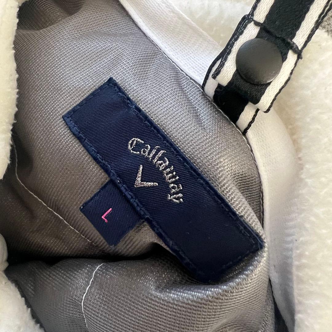 Callaway キャロウェイ　ダウンジャケット　白　ゴルフ　レディース　L