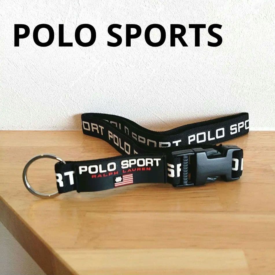 kc様☆美品 ポロスポーツ ネックストラップ　レア ラルフローレン ロゴドン