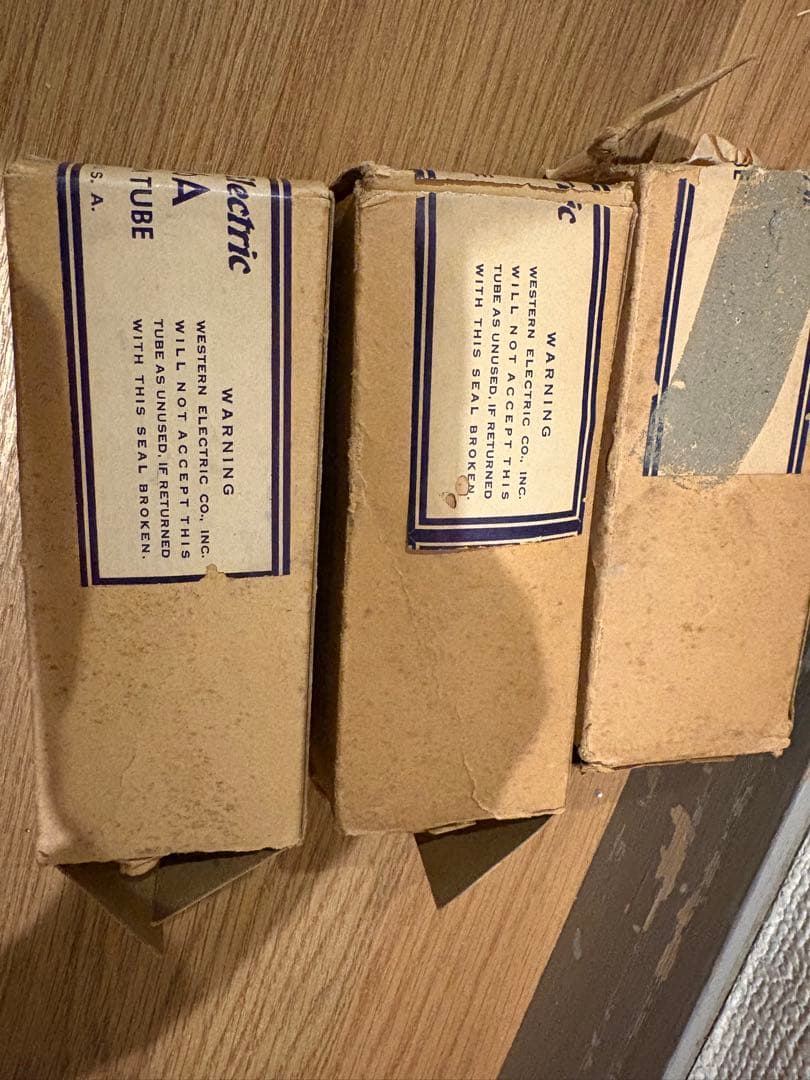 T*N様 Western Electric 336A 真空管 3本 トップマーク