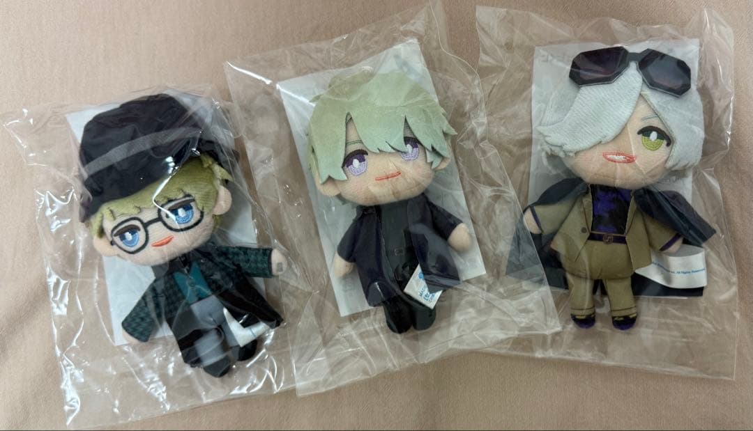 A3! セガラッキーくじ 月下 ぬいぐるみ 千景 密 オーガスト