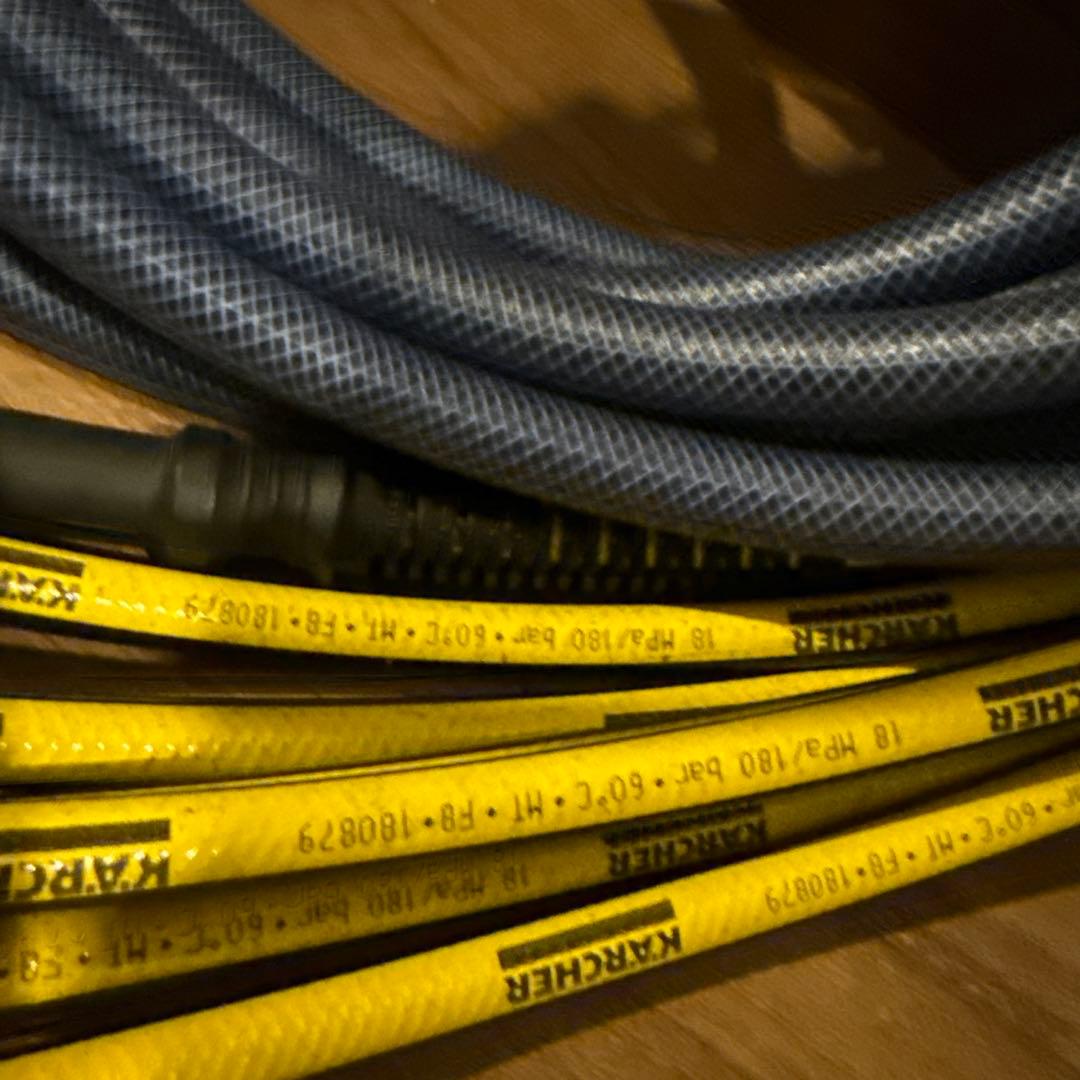 Kärcher K3 高圧洗浄機 延長高圧ホース・水道ホース付60Hz西日本