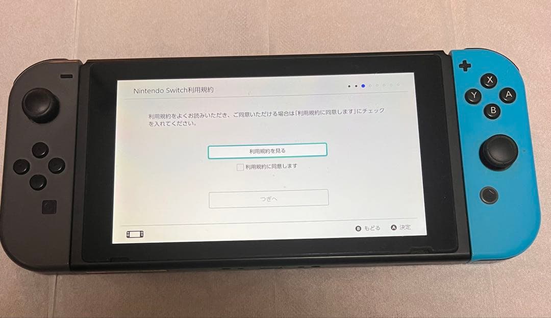Nintendo Switch グレー/ブルー 本体