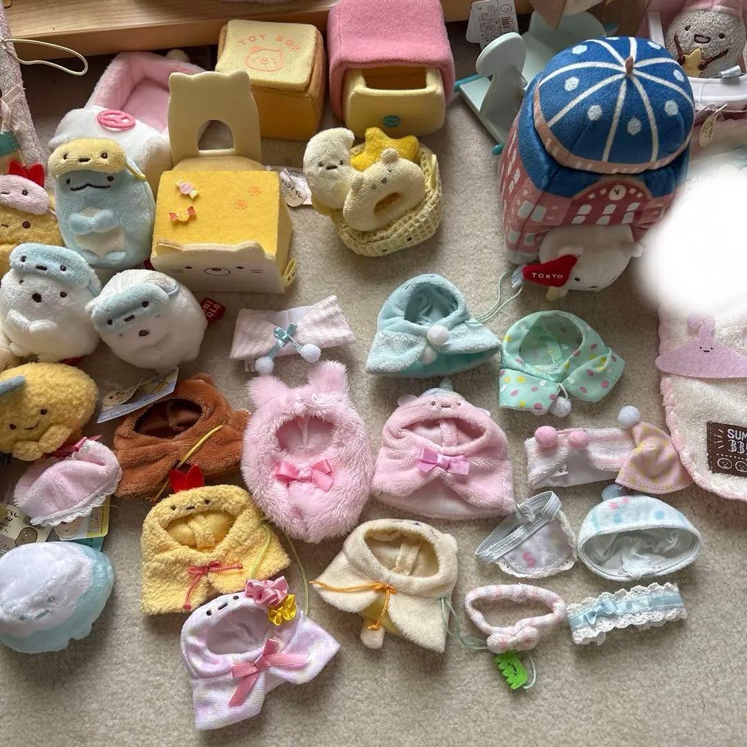 すみっコぐらし　てのりぬいぐるみ　まとめ売り　ベット　布団　こたつ