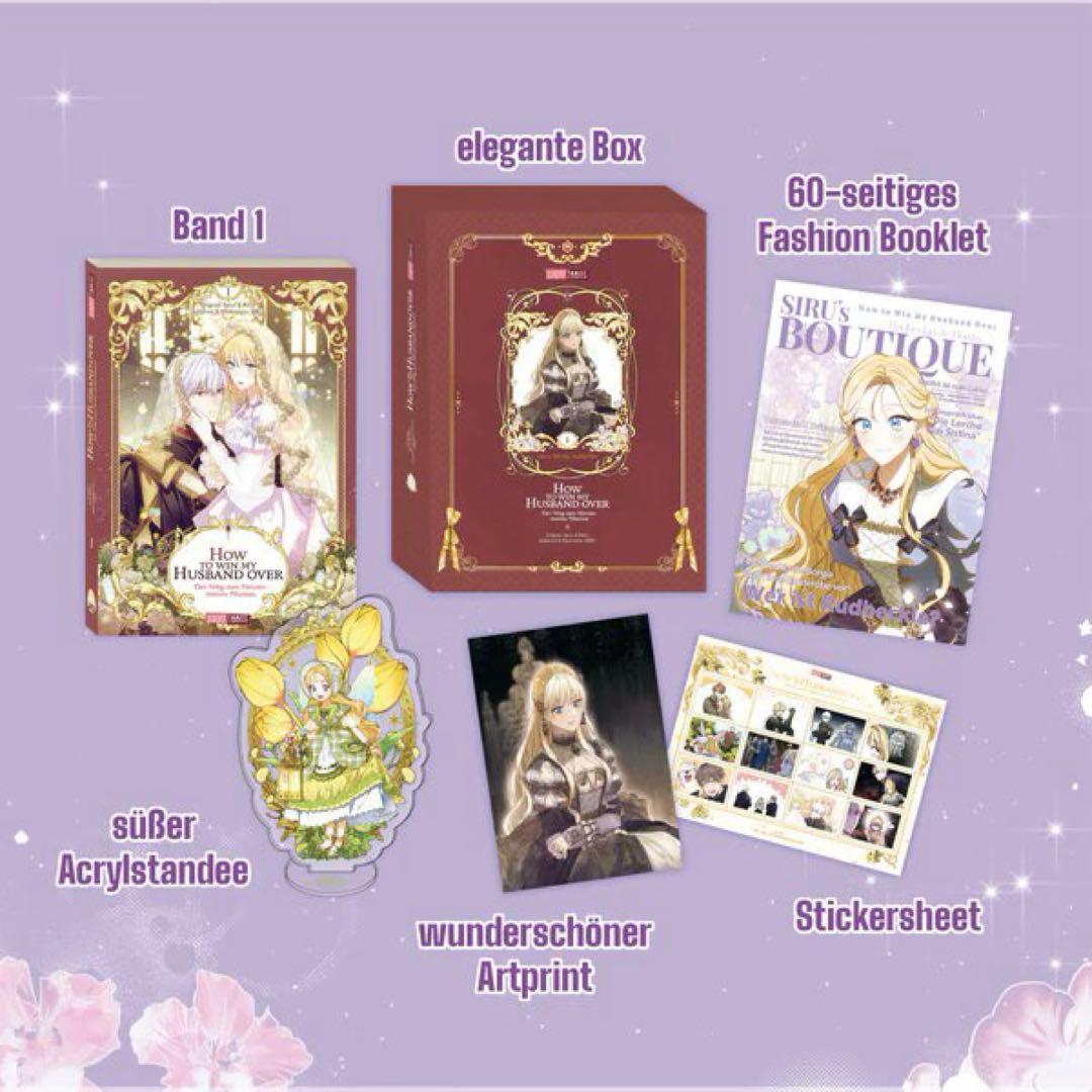 s*w様 夫を味方にする方法　1巻　ドイツ版　特装版　アクリルスタンド　ステッカ