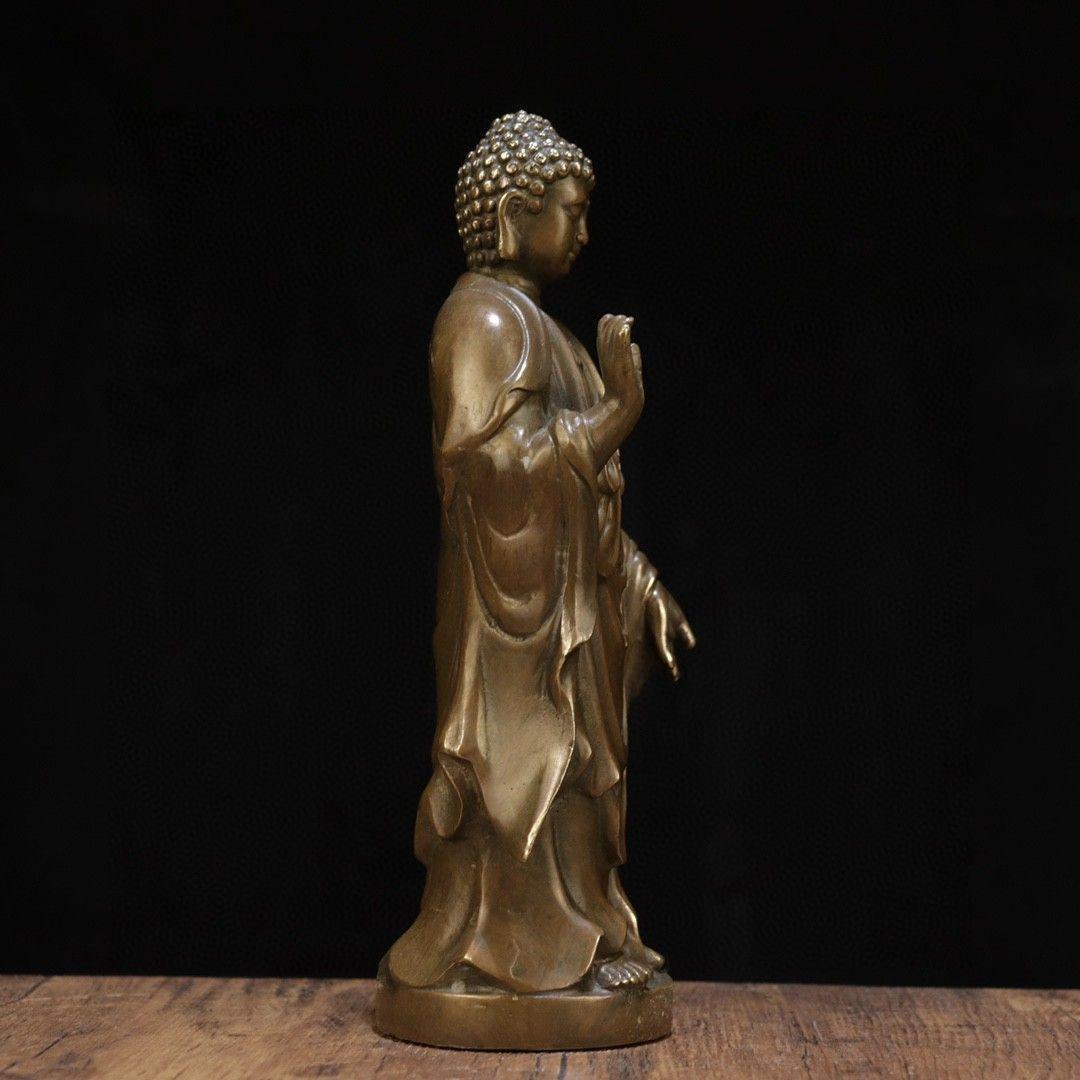 仏教美術 仏像 阿弥陀仏仏像 小仏像 銅製 銅器