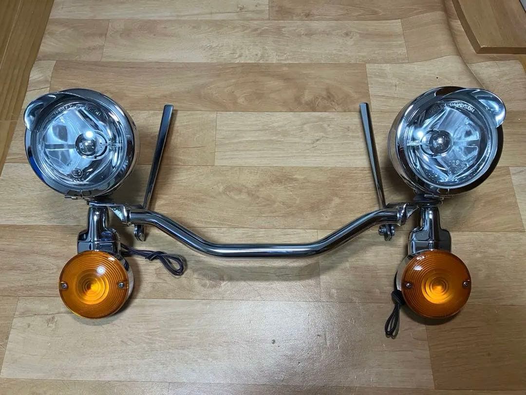 ハーレーダビッドソン flstcフォグランプ ウィンカーセット