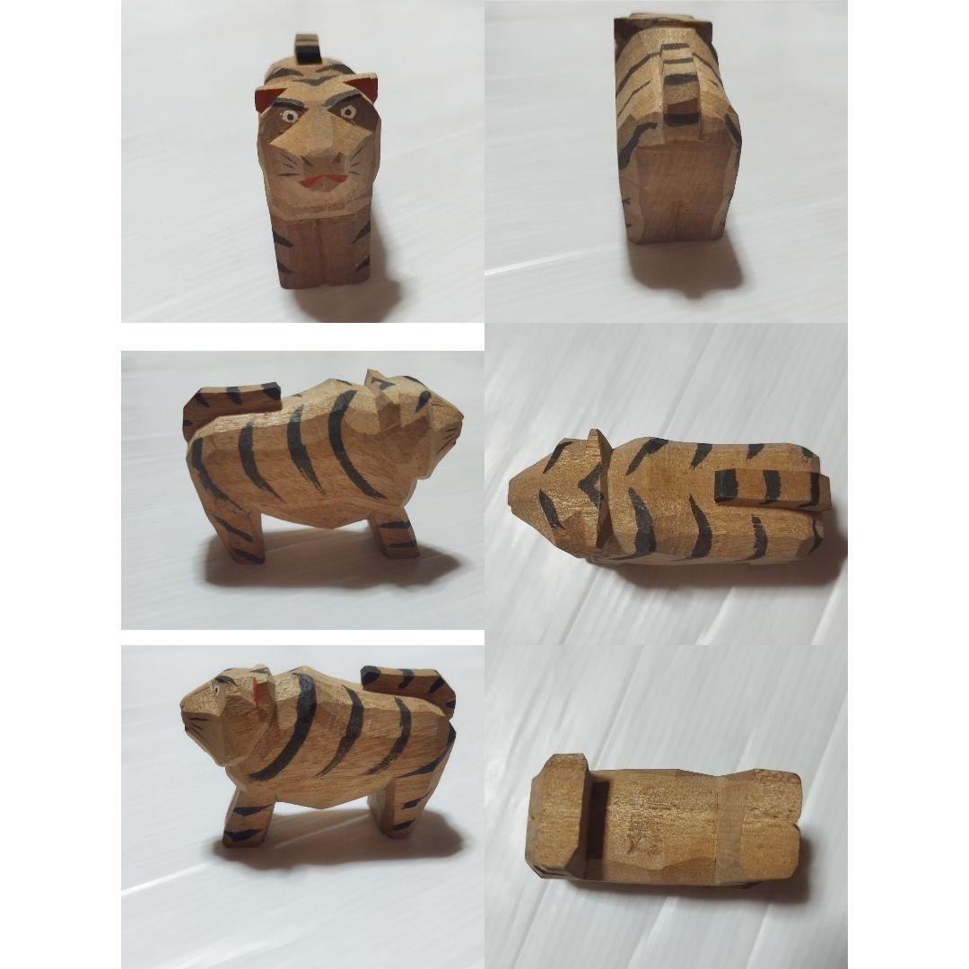 大林杜寿園　奈良一刀彫　干支　十二支セット　小サイズ　※現行品ではございません。