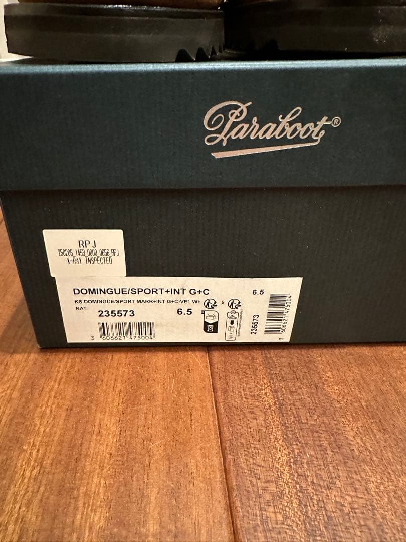 靴 KAPTAIN SUNSHINE Paraboot Domingue UK6H