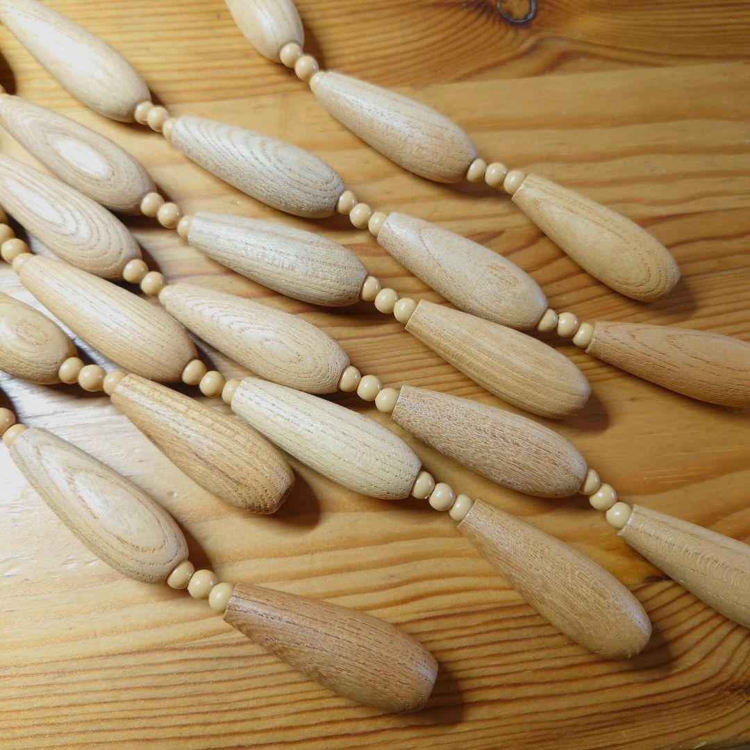 川島セルコン　昭和レトロ　珠暖簾　玉のれん　ロング