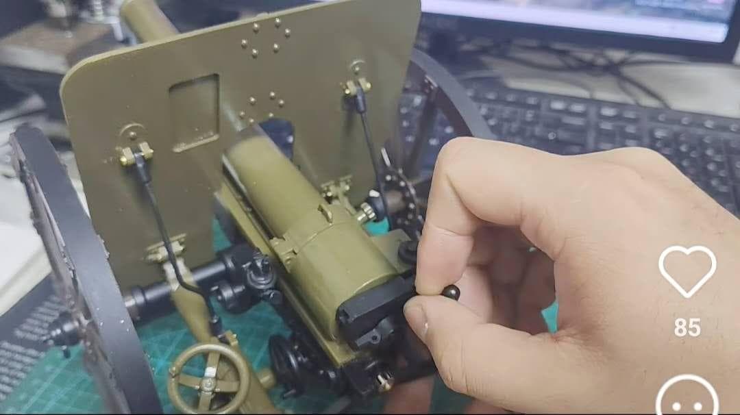 1/6スケール　手作　四一式山砲　模型　新品