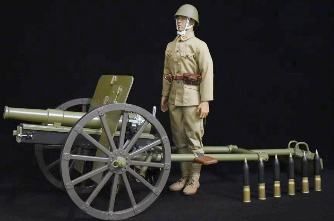 1/6スケール　手作　四一式山砲　模型　新品