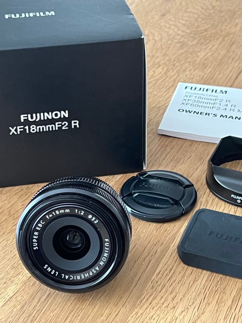 FUJIFILM 富士フイルム XF18mmF2 R