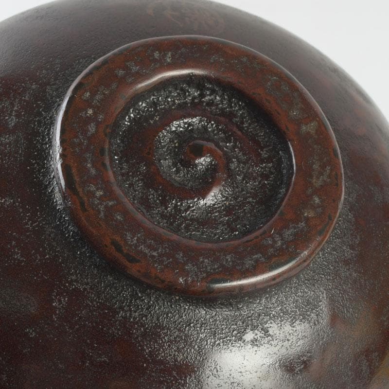 茶道具　泰山作　乾漆塗　抹茶碗　共箱　V　9626