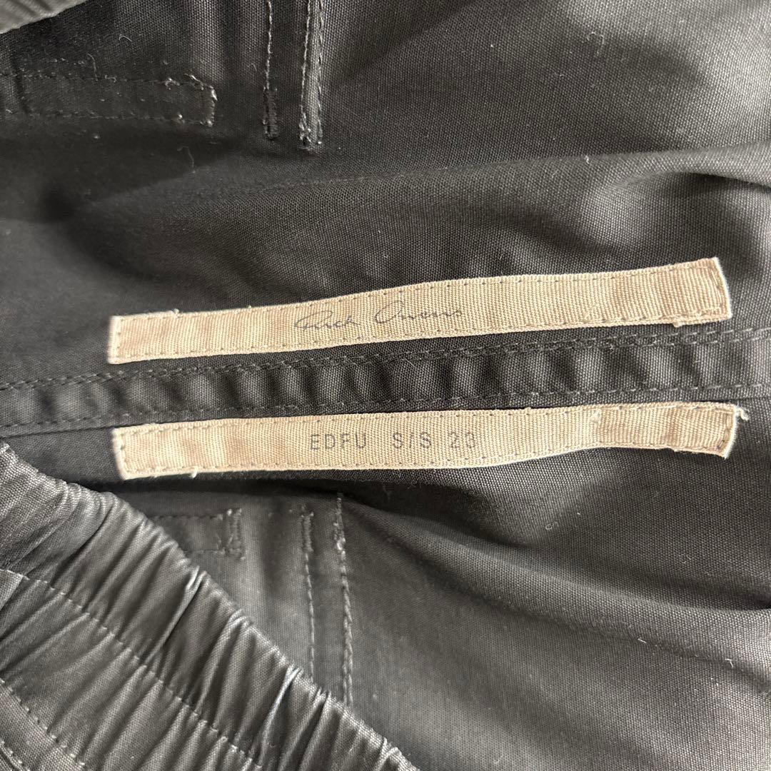 訳ありrickowens bela pantsリックオウエンスベラパンツ23ss