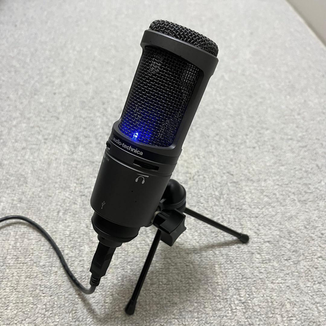 【美品】audio-technica AT2020USB+ コンデンサーマイク