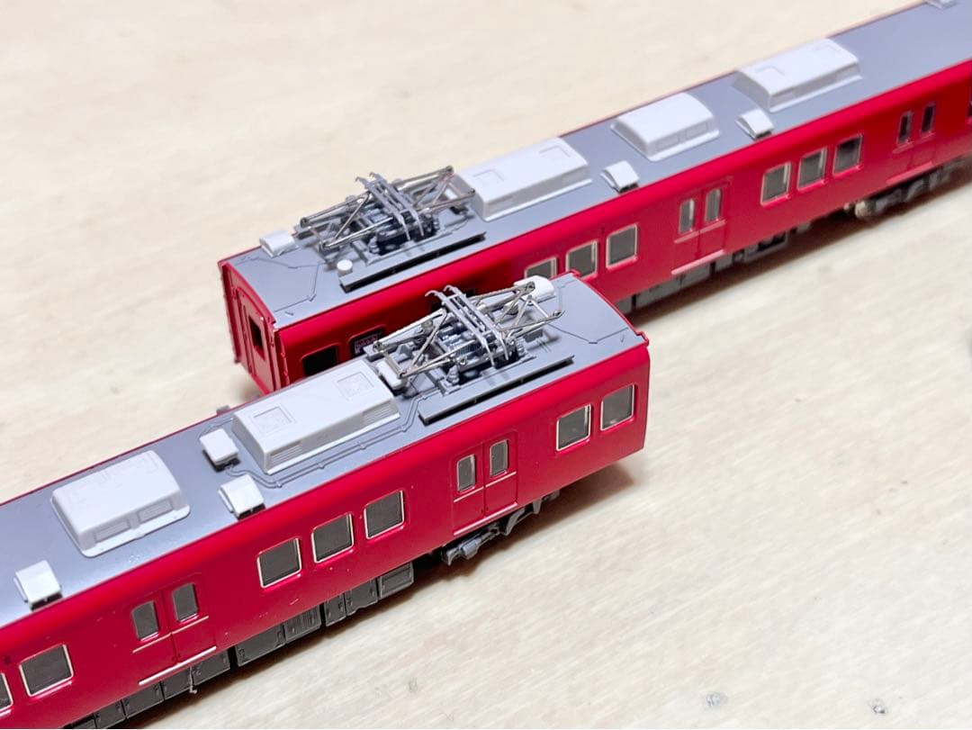 リアル化加工品　名鉄6500系標識灯2灯6504f 4両動力付き