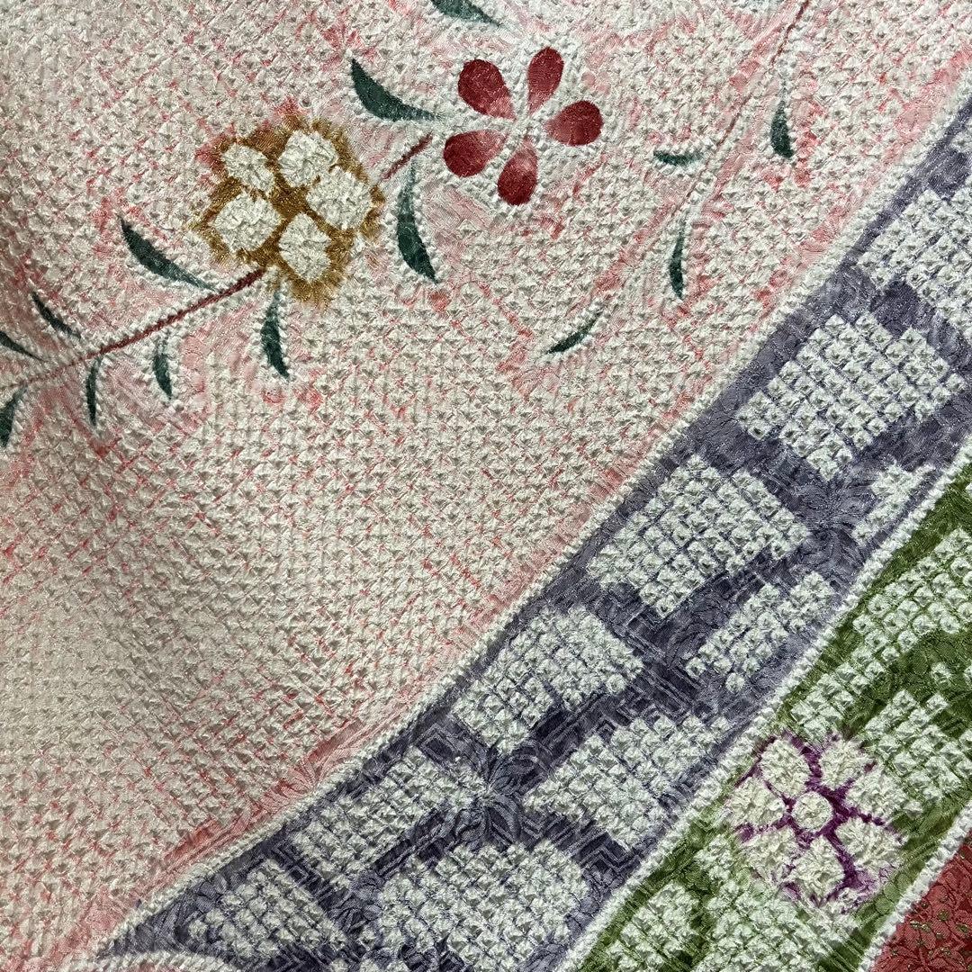 ■逸品■総絞り■古典御所車模様■正絹振袖フルセット■成人式結婚式■振袖一式