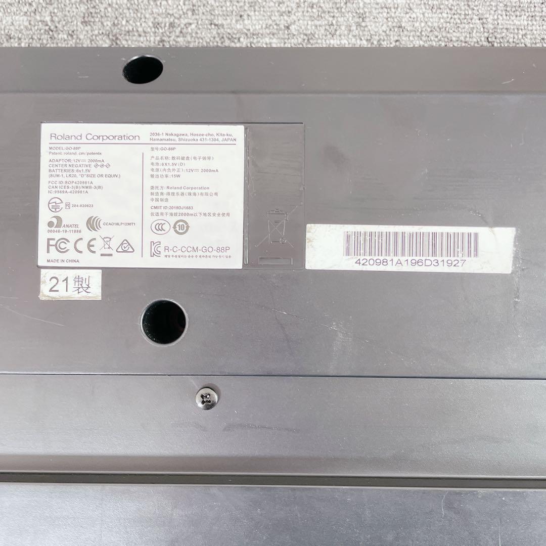 Roland GO:PIANO88 電子ピアノ 21年製 動作確認済