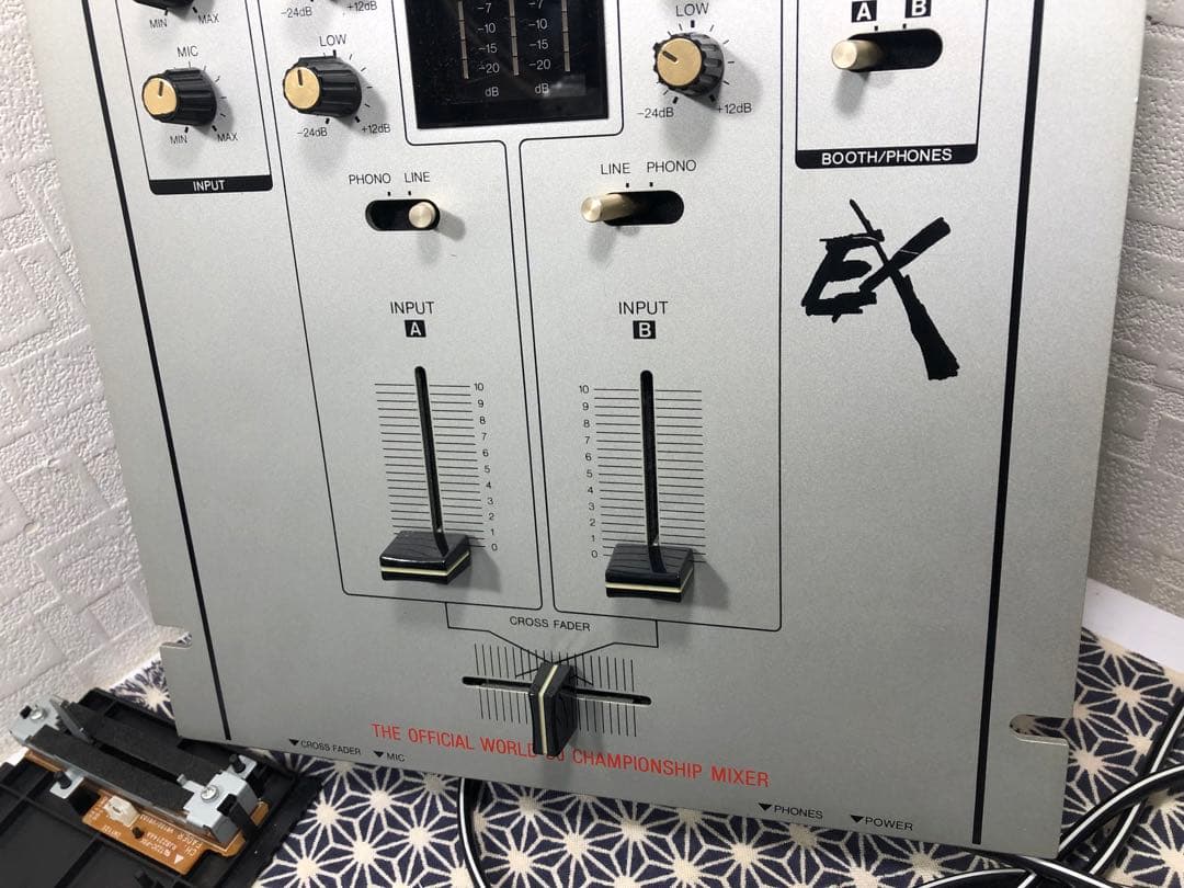 Technics テクニクス　SH-EX1200 予備CHフェーダー付属
