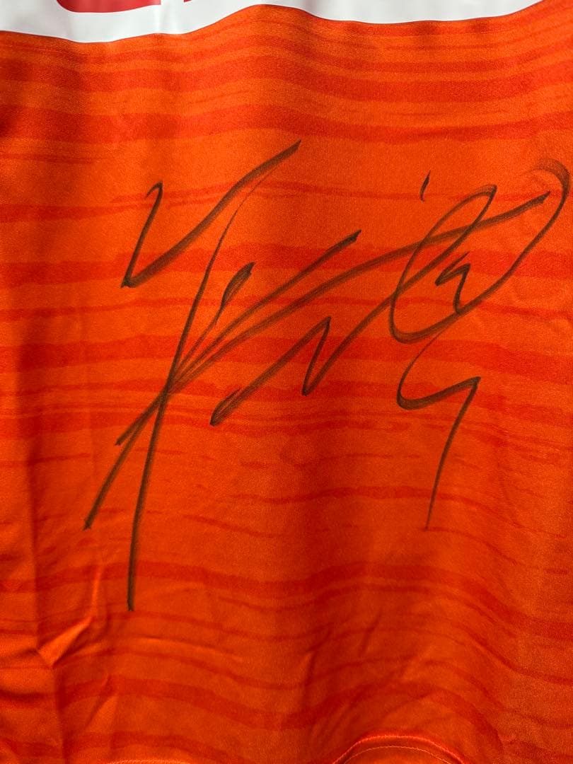 アルビレックス新潟　直筆サイン入りユニフォーム2024 谷口海斗　Mサイズ