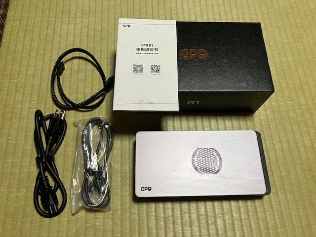 GPD G1 外付けグラボ　モンハンできます。