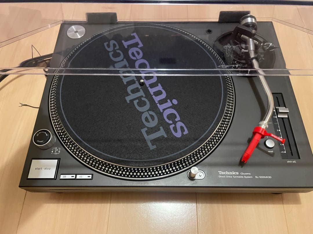 Technics SL-1200MK3D ターンテーブル(カートリッジ付)