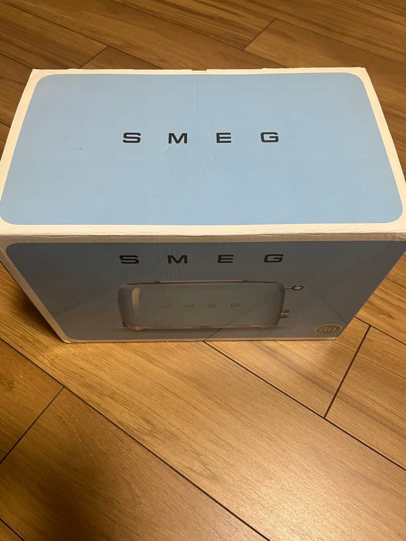 SMEG クロムトースター 元箱付き(TSF01)