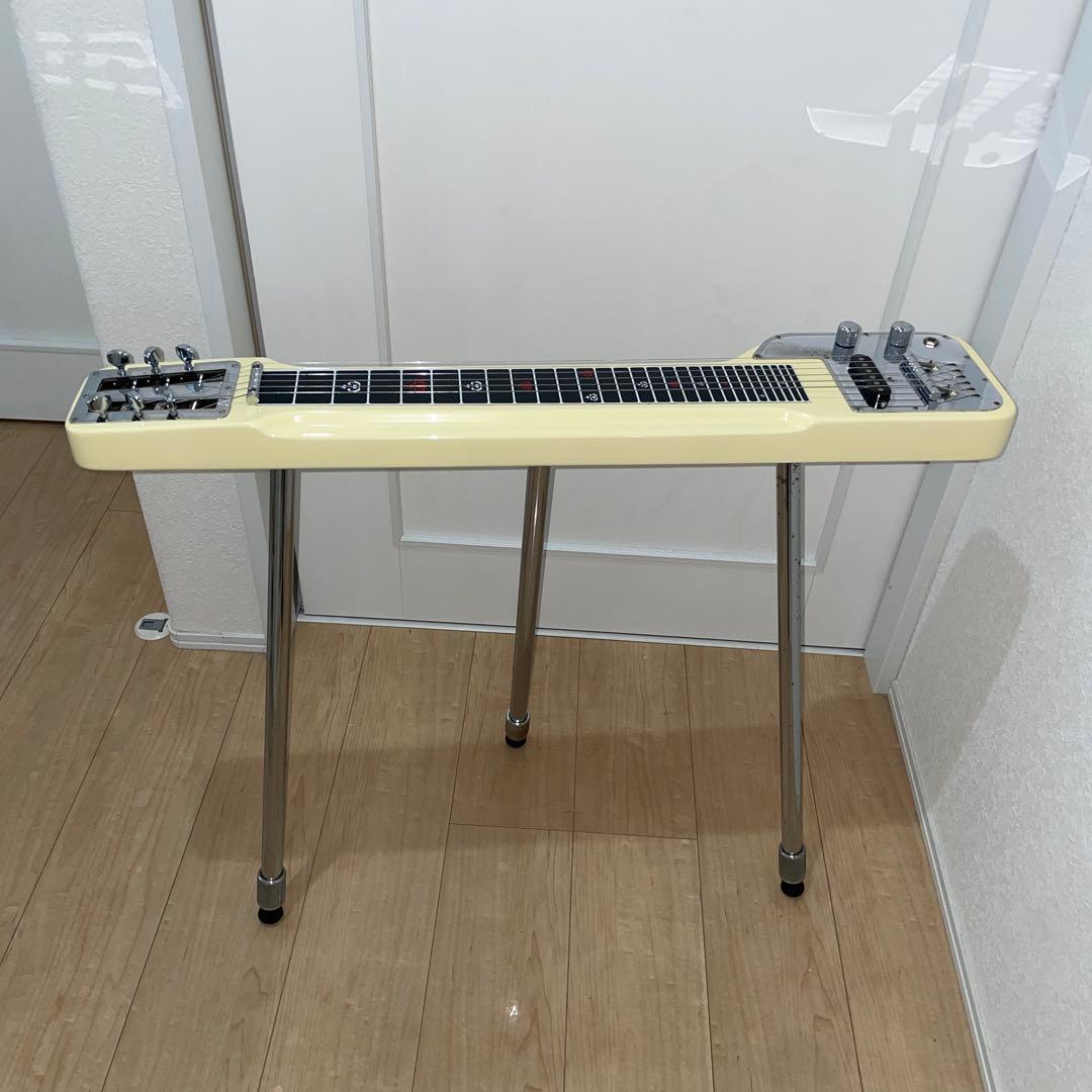 希少！Guyatoneグヤ6弦スチールギター ケース、スタンド付