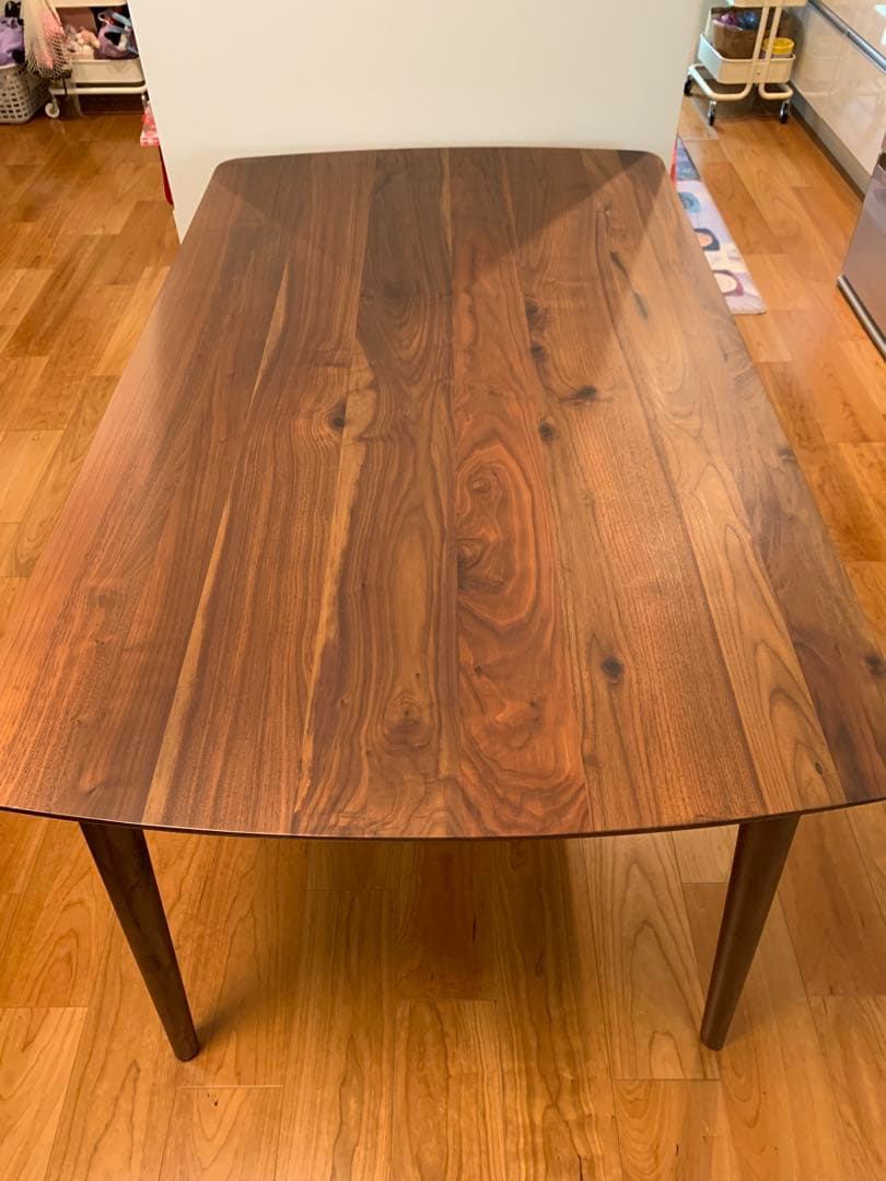 大塚家具　シネマ2 ウォールナット ダイニングテーブルセット