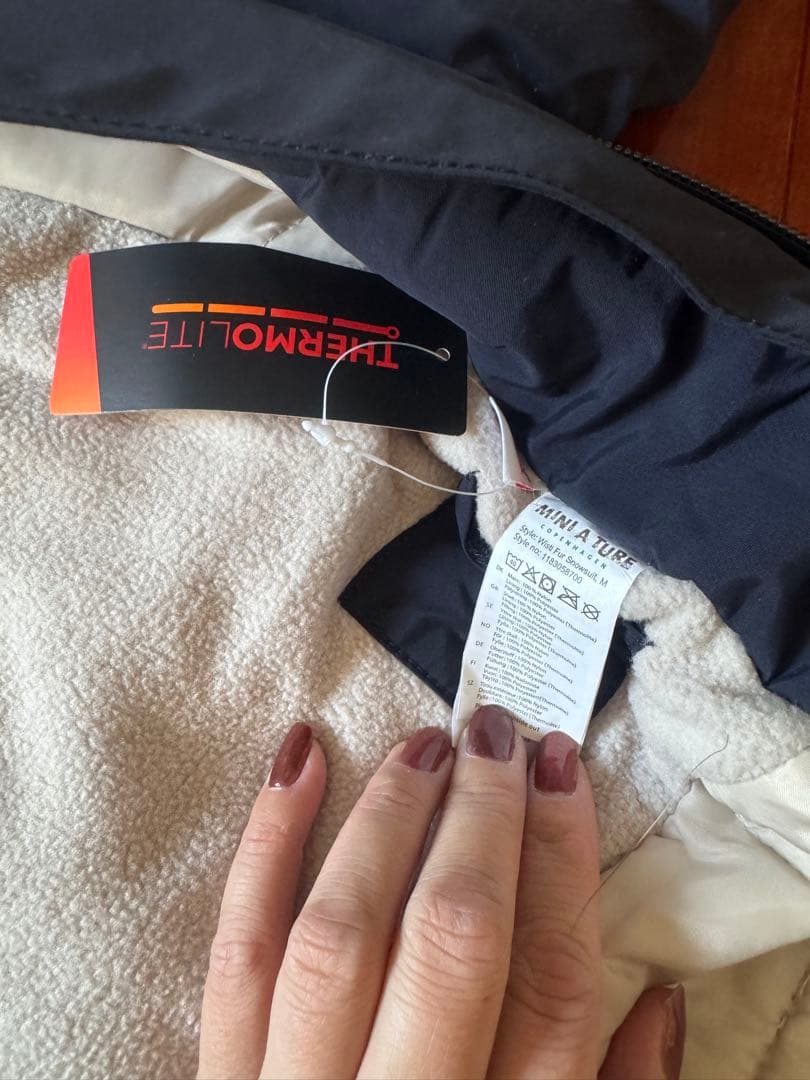 【新品未使用】MINI A TURE 防水・防寒 ベビー用ジャンプスーツ80cm