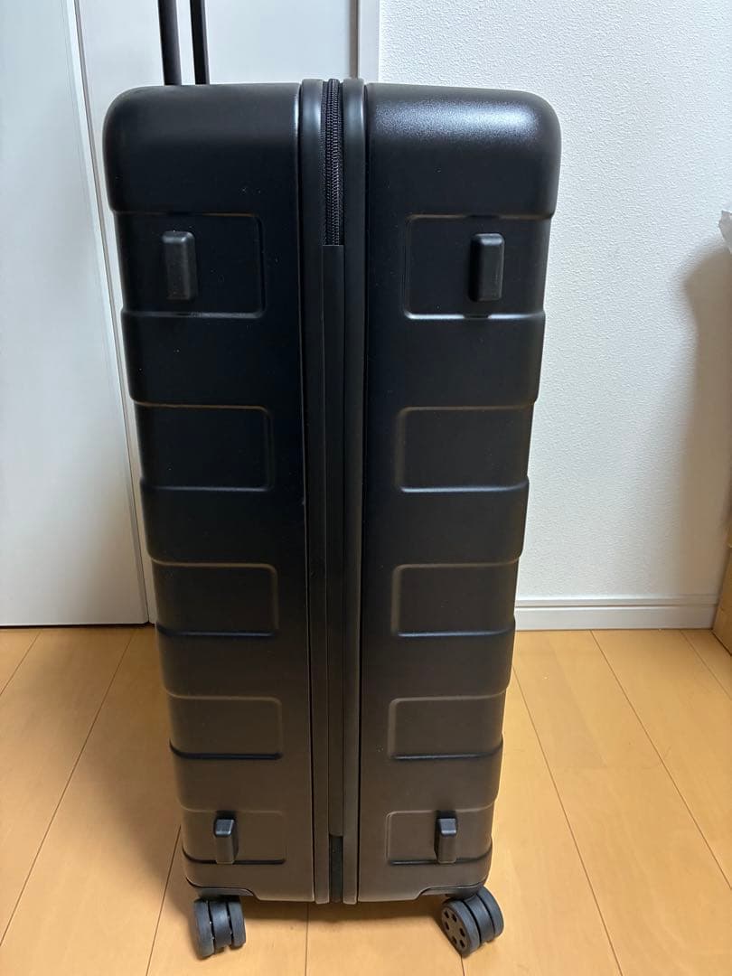 美品　無印良品 MUJI ハードキャリーケース 63L ブラック