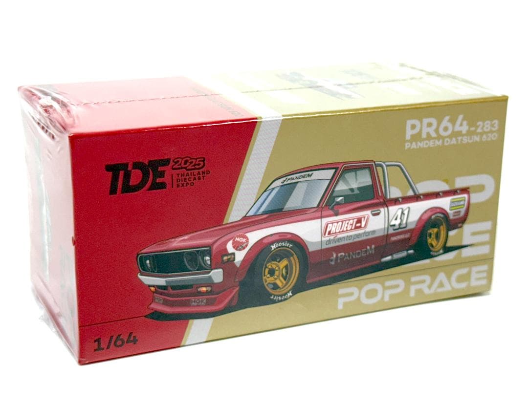 レア品【タイダイキャスト EXPO 限定 】POP RACE ダットサン 620