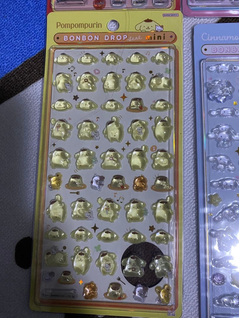 国内正規品 サンリオ ボンボンドロップシールmini 8種セット