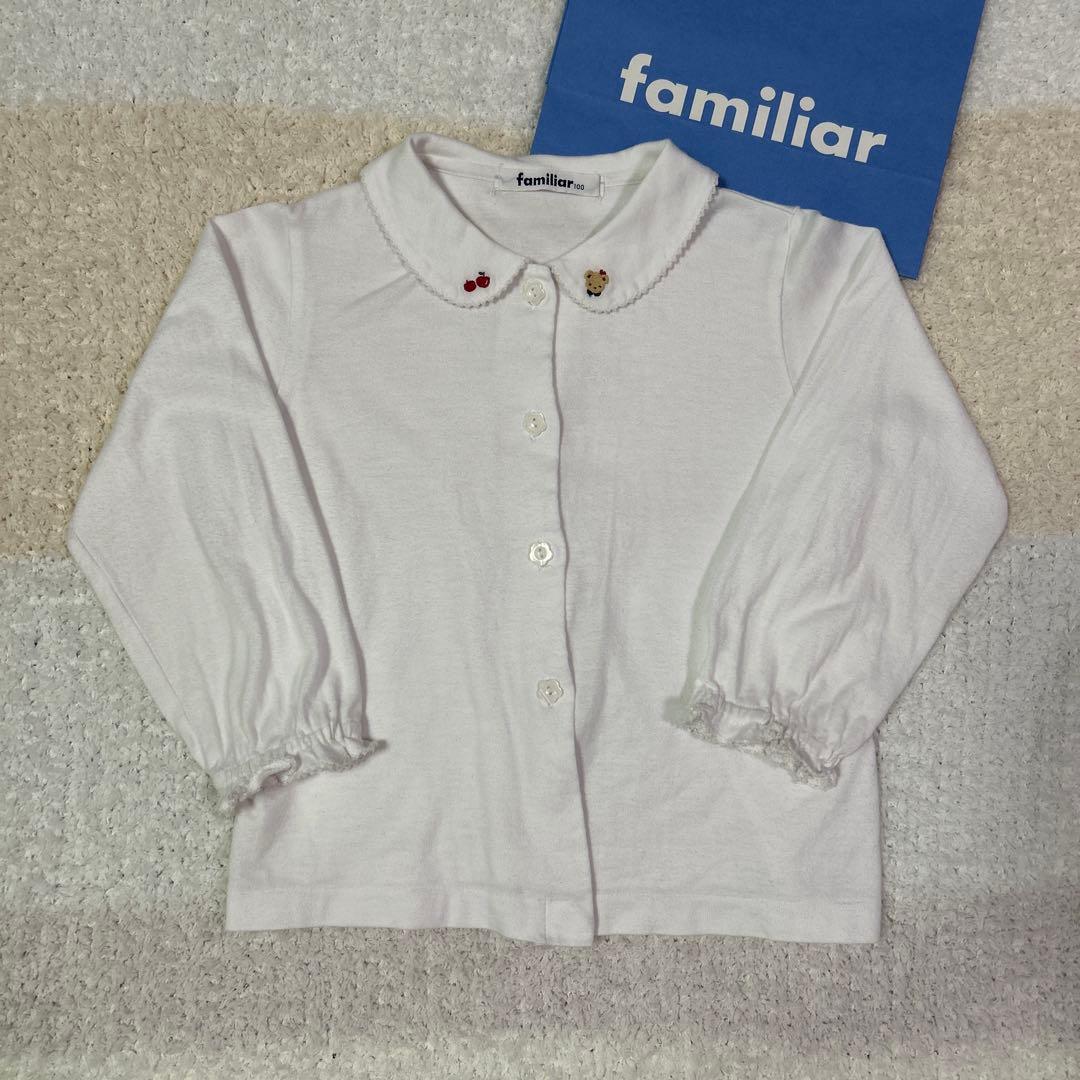 専用！【新品・タグ付】familiar リバーシブルスカート100㎝&ブラウス