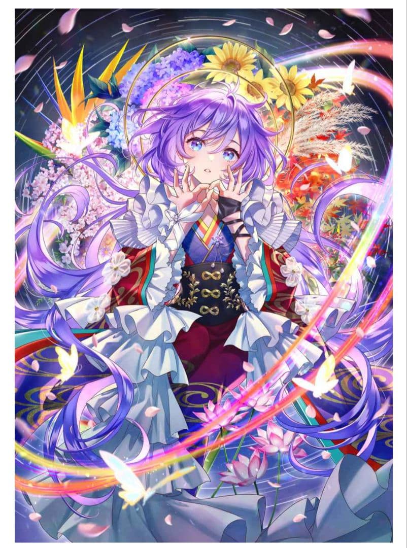 森倉円　複製原画『めぐりめぐる』